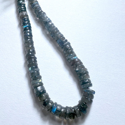 Stone Beads for DIY jewellery featuring Labradorite with polished finish and consistent shape.