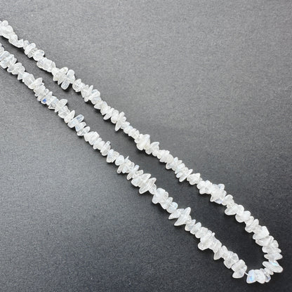 Handmade jewellery components featuring 4-6mm Moonstone stone beads.