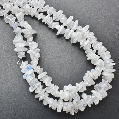 High-quality Moonstone natural gemstone beads with luminous sheen and clarity.