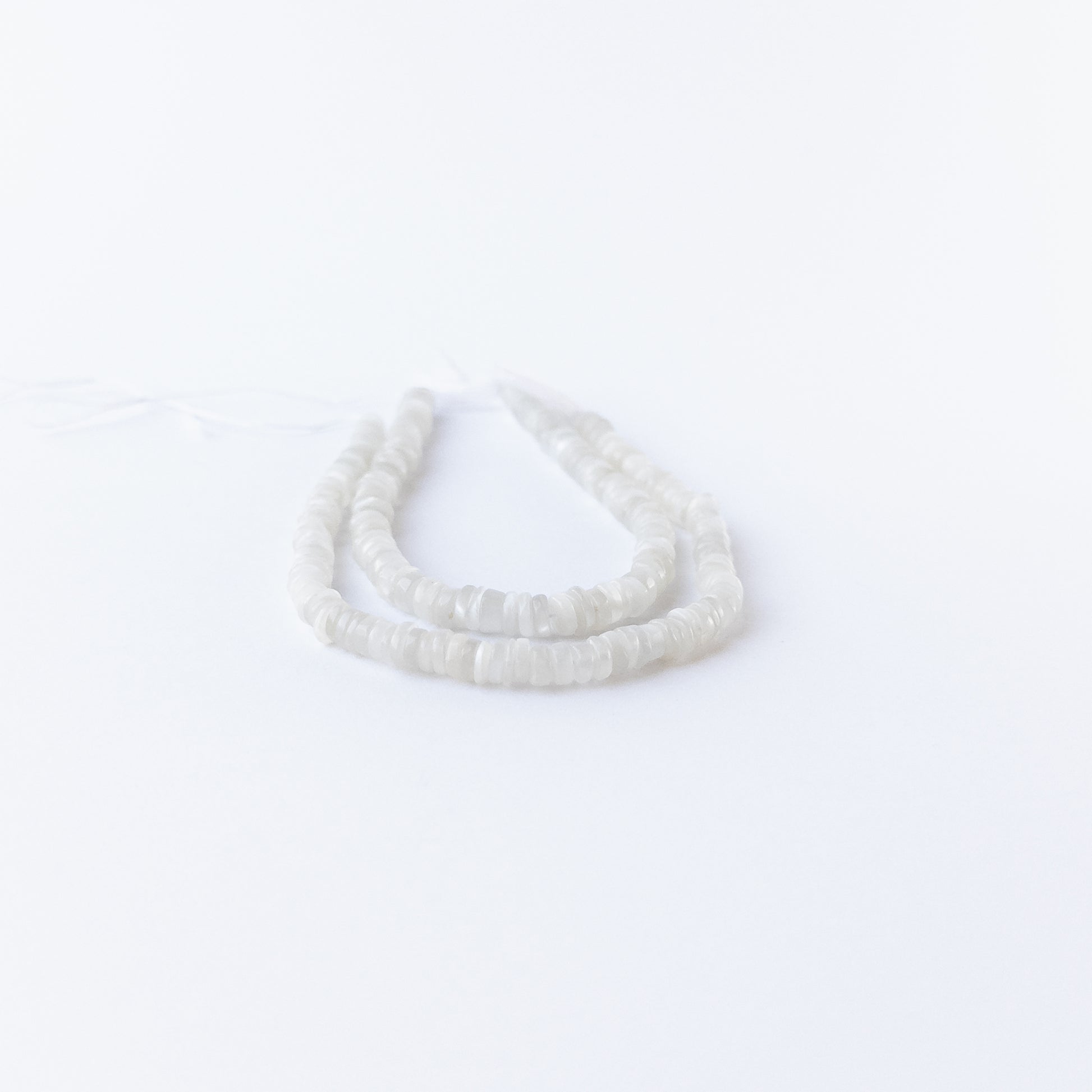 Authentic Moonstone gemstone beads with smooth wheel cut ideal for handmade jewellery components.