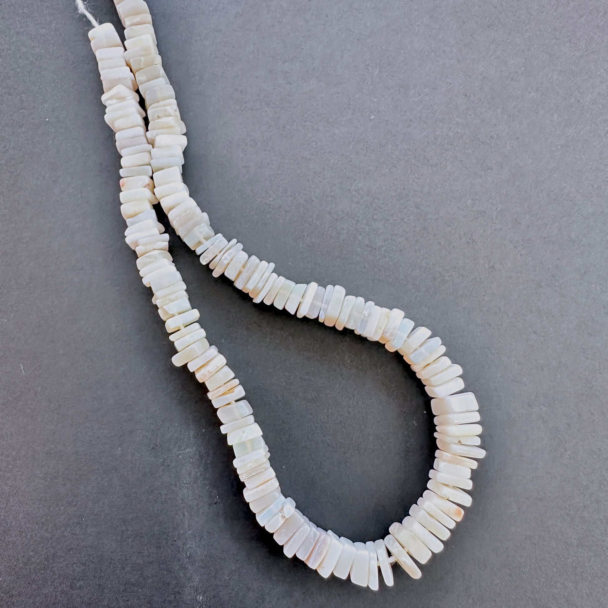 Handmade jewellery components featuring 5mm Moonstone stone beads.