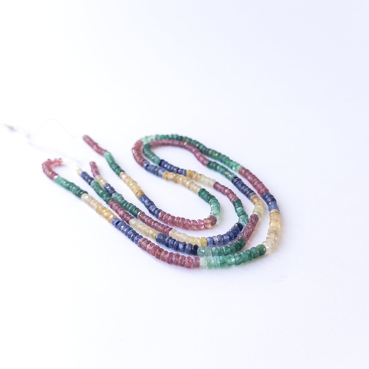 High‑quality Multi Precious gemstone beads with brilliant faceting and natural colour variation.