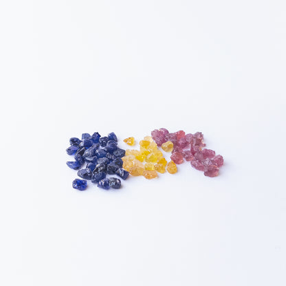 High‑quality multi precious rough stones ideal for handmade jewellery components and crystal art.