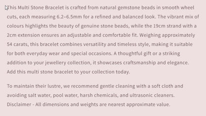 Text describing the product details of the gemstone beads , as seen on the Australian owned and trusted bead supplier, Melbourne Gemstone Beads.