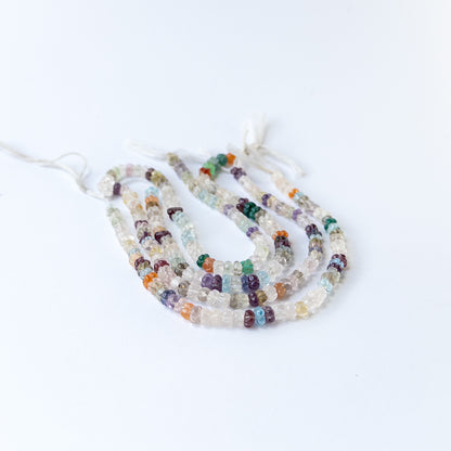 Authentic carved pumpkin gemstone beads with mixed tones ideal for DIY jewellery making.