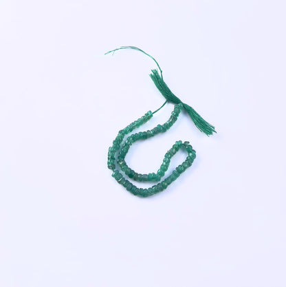 Onyx smooth wheel beads 4-4.2mm with polished finish, natural gemstone beads for handmade jewellery designs