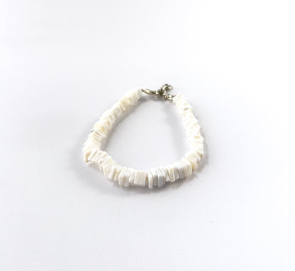 Opal Bracelet | Square Heishi | 6.5mm Bead Size | 18cm Length | Adjustable | 66 Carats