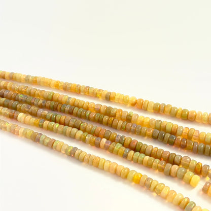 Opal | Smooth Wheel | 3.5-5.5mm Bead Size | 38cm Strand Length