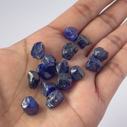 Blue Sapphire | Rough Undrilled | 8-10mm Size | 125 Carats