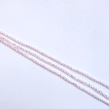 High-quality Rose Quartz natural gemstone beads with elegant blush colour.