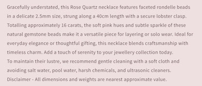 
Text describing the product details of the gemstone beads , as seen on the Australian owned and trusted bead supplier, Melbourne Gemstone Beads.