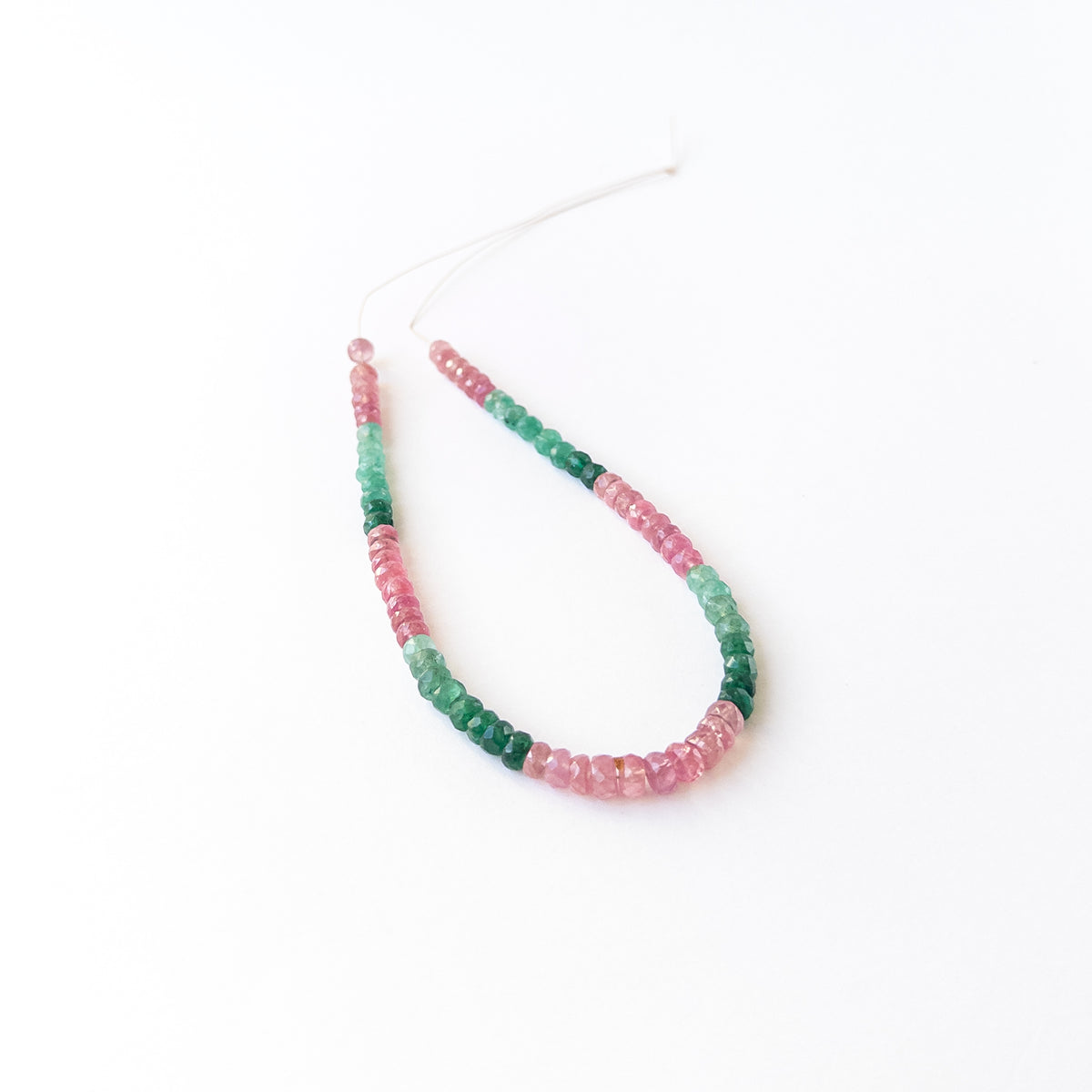 Authentic Ruby and Emerald gemstone beads displaying crisp faceting, vibrant tones, and premium clarity for DIY jewellery makers.