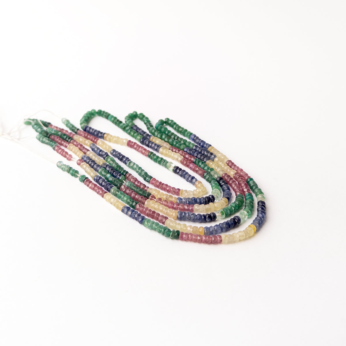 Multi precious gemstone beads for DIY jewellery offering a colourful blend of precious gemstones and refined craftsmanship.
