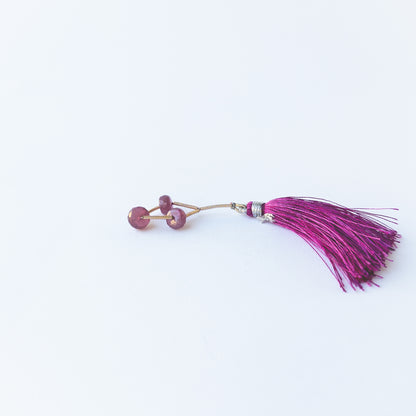 Genuine Ruby stone beads in faceted rondelle cut ideal for DIY jewellery making.