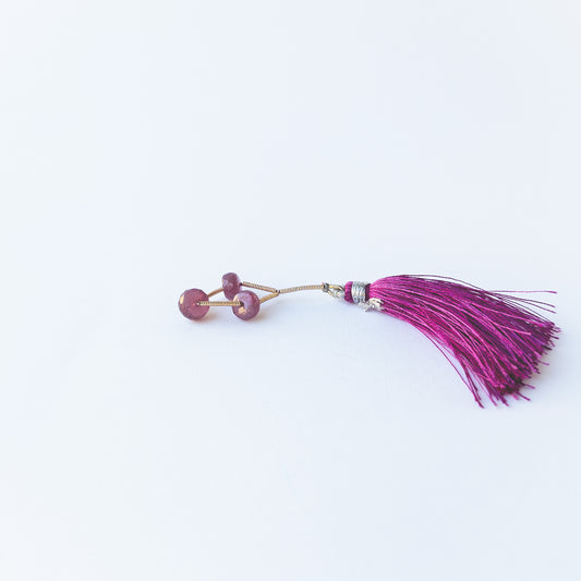 Genuine Ruby stone beads in faceted rondelle cut ideal for DIY jewellery making.