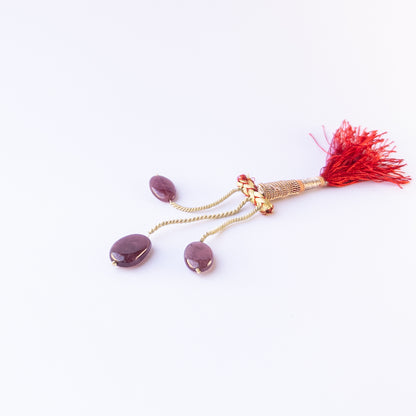 Ruby | Smooth Oval | 10.4-12.5mm Bead Size | 3 Pieces | 46 Carats