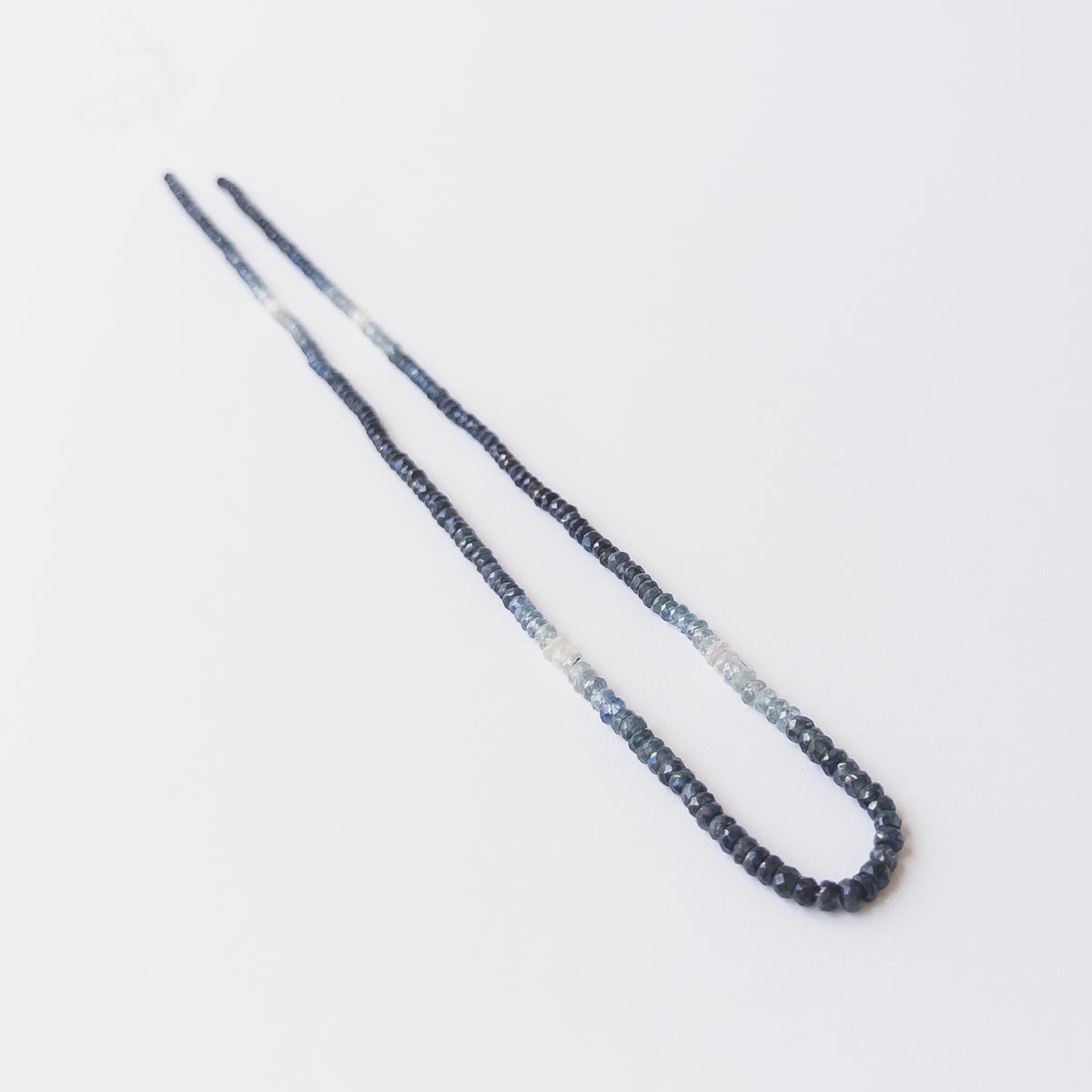 Natural Blue Sapphire gemstone beads with bright sparkle and refined faceting for premium stone bead designs.