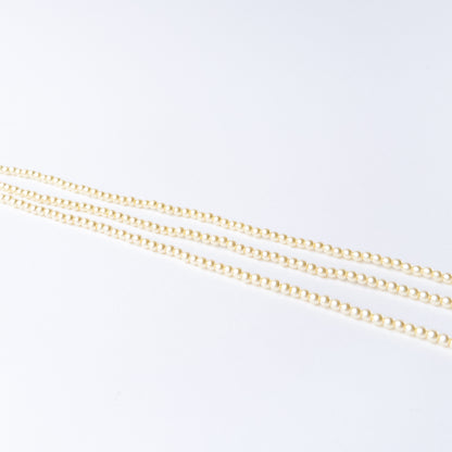 Smooth round Shell Pearl stone beads with refined lustre for premium jewellery crafting.