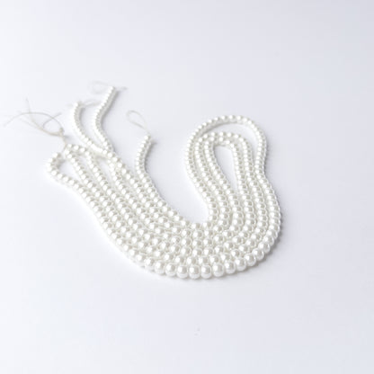 Smooth round Shell Pearl stone beads with refined lustre for premium jewellery crafting.