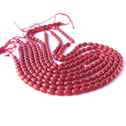 Handmade jewellery components featuring Taiwan Coral beads with natural shine and premium coral texture.